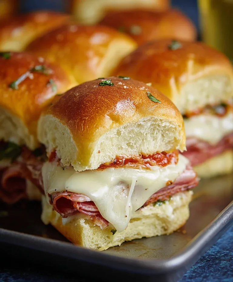 Easy Beef Italian Sliders – Quick & Delicious Appetizers
