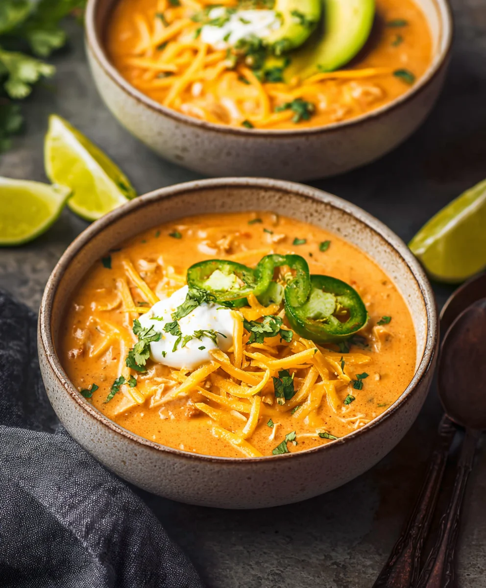 Creamy Chicken Enchilada Soup - Easy Comfort Food