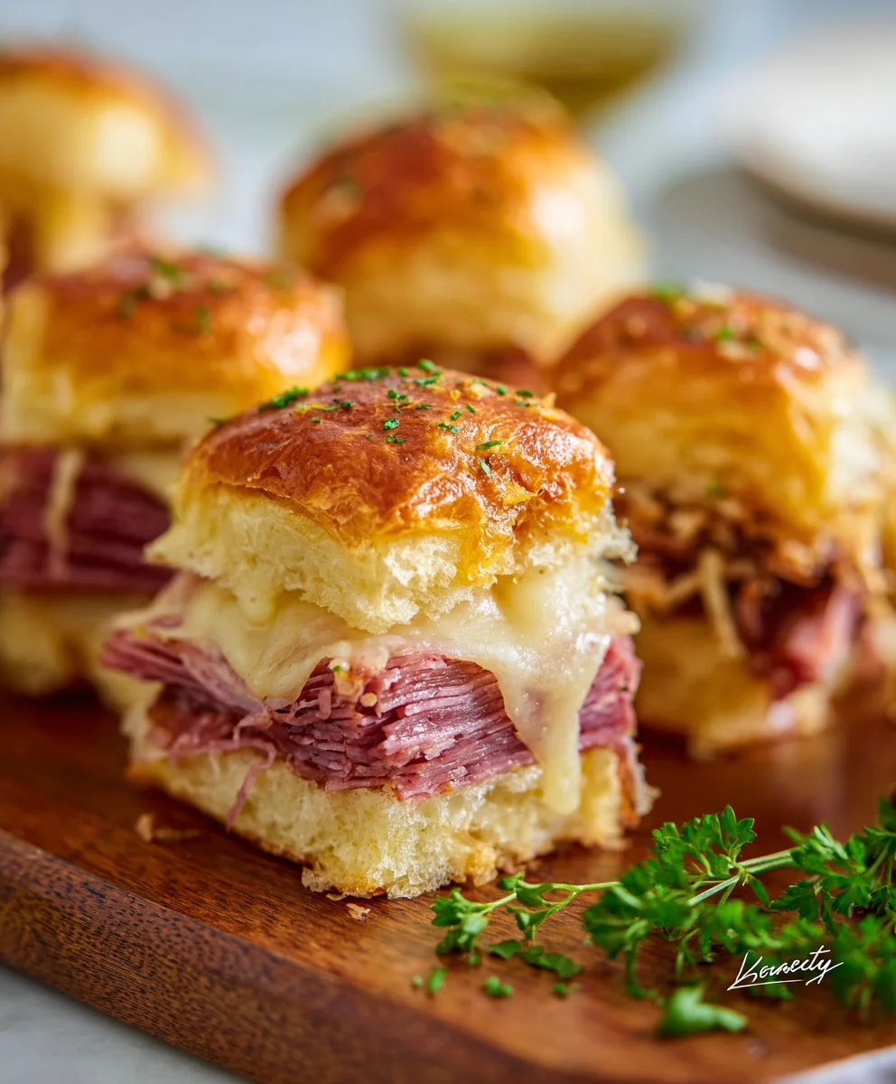 Amazing Reuben Sliders-The Ultimate Flavor