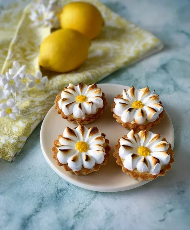 Daisy Lemon Meringue Pies