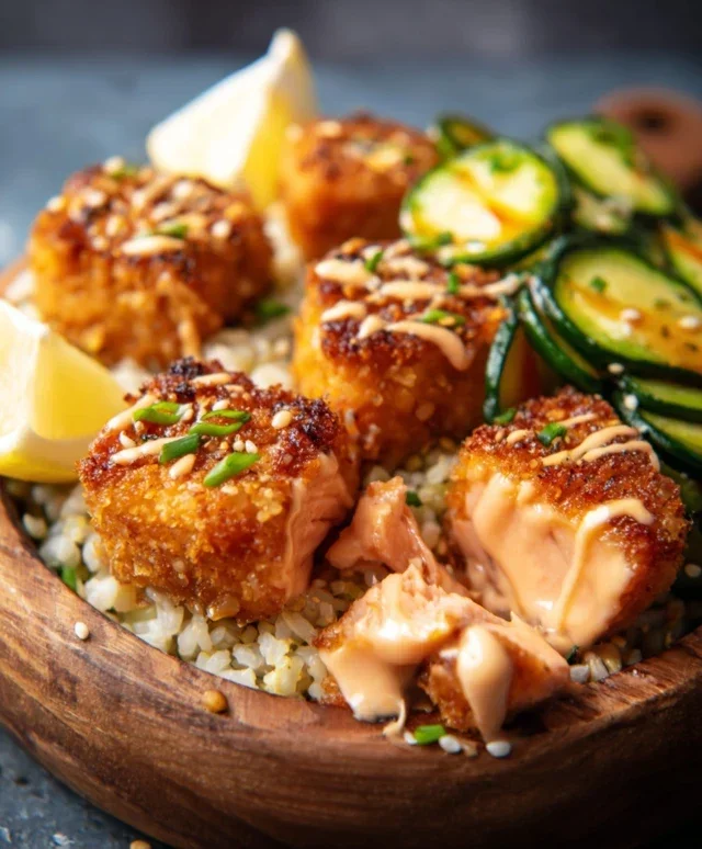Bang Bang Salmon Bites