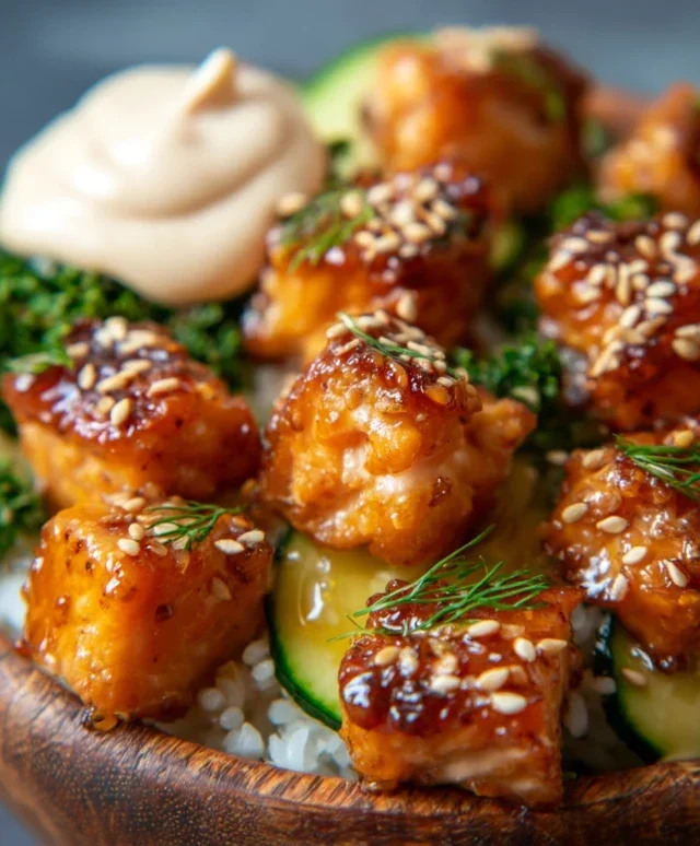 Bang Bang Salmon Bites