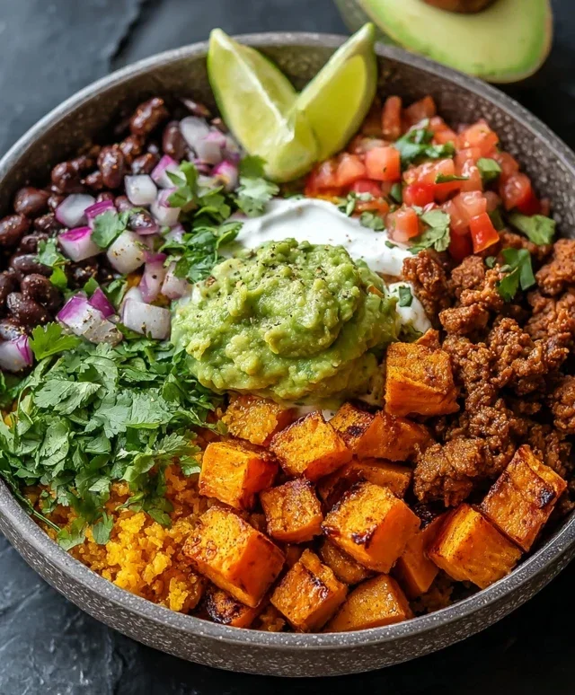 Sweet Potato Taco Bowl: Colorful Comfort Food Made Easy