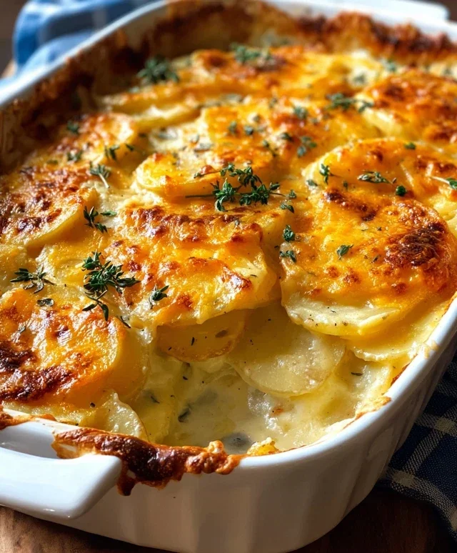 Cheesy Scalloped Potatoes