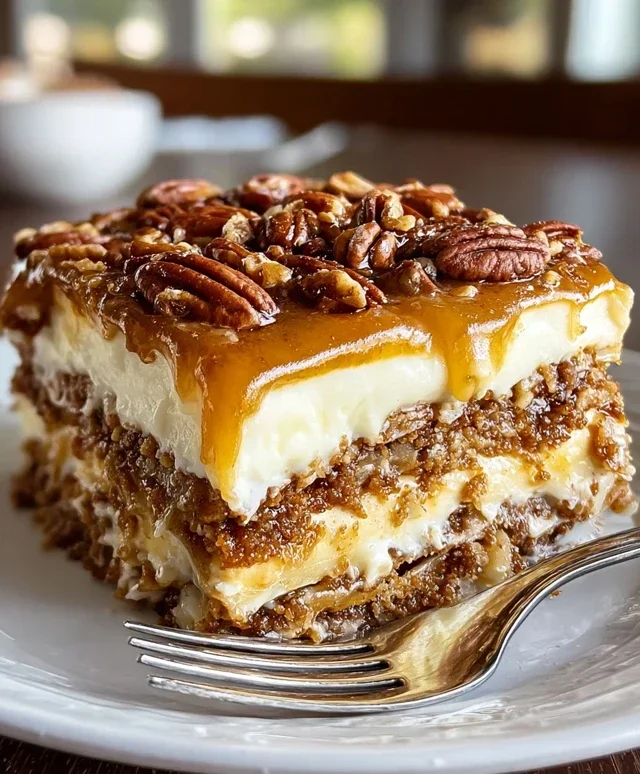 Pecan Pie Lasagn