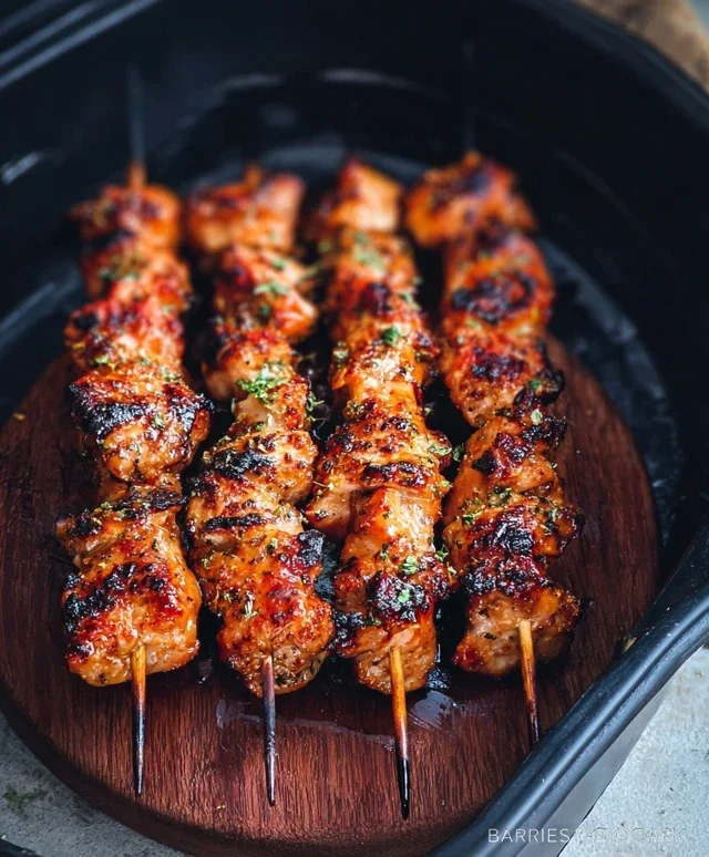 Bang Bang Chicken Skewers