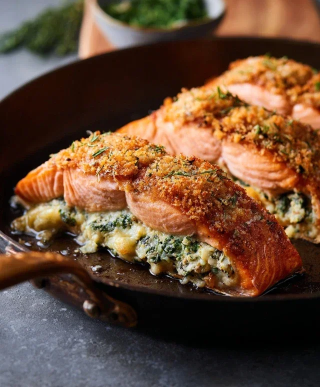 Stuffed Salmon