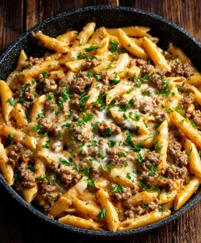 Creamy Beef Pasta