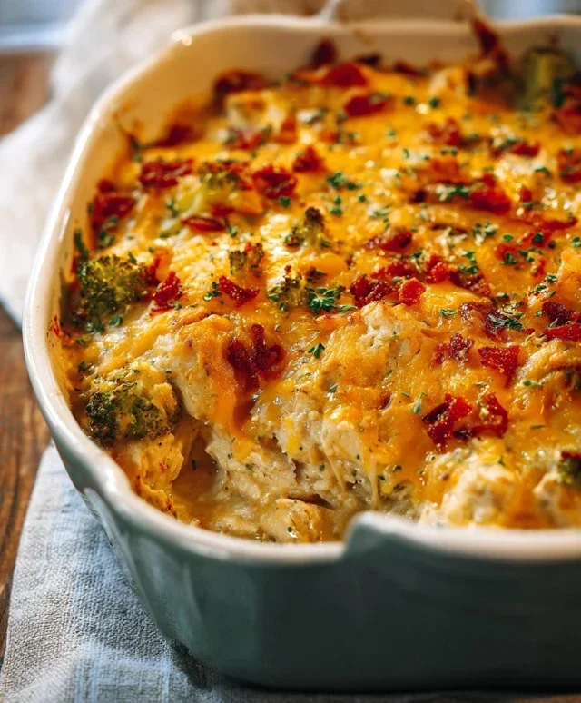 Easy Low Carb Chicken Casserole