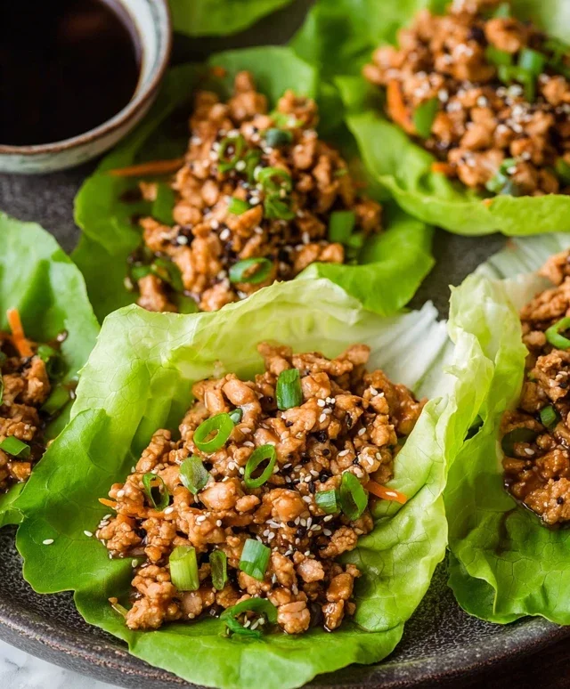 Crunchy PF Chang's Lettuce Wraps