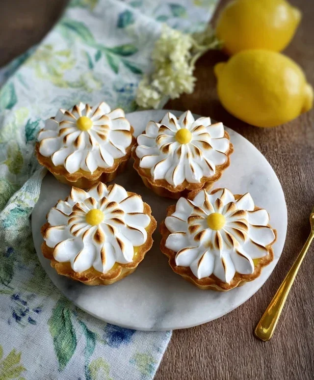 Daisy Lemon Meringue Pies