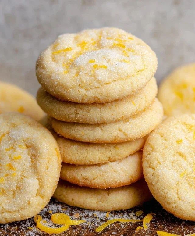 Soft & Chewy Lemon Cookies