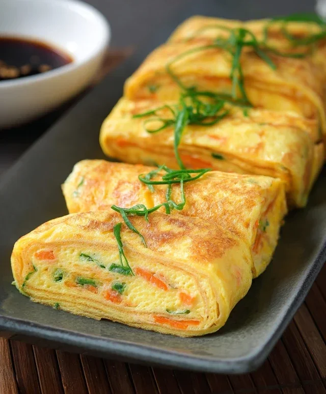Gyeran Mari (Korean Rolled Omelette)