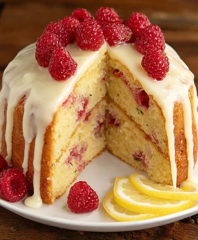Raspberry Lemon Cake