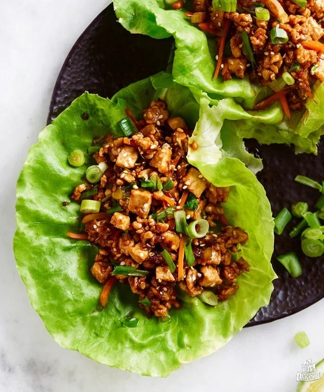 Tofu Lettuce Wraps