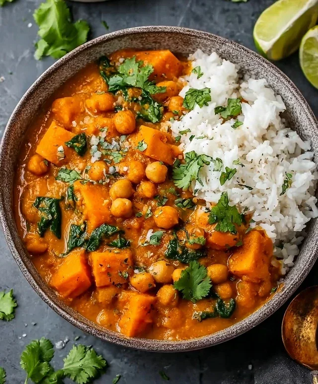 Sweet Potato and Chickpea Curry