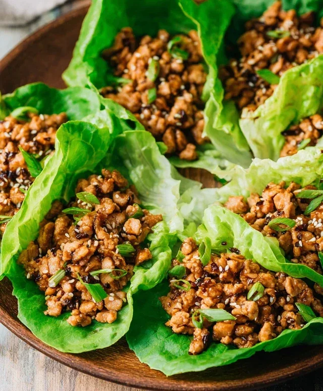 Crunchy PF Chang's Lettuce Wraps