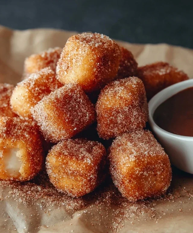 Sweet Air Fryer Churro Bites Recipe