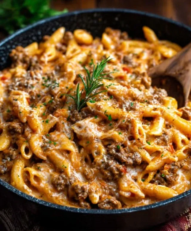 Creamy Beef Pasta