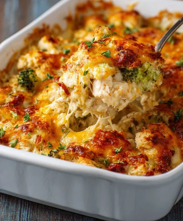 Easy Low Carb Chicken Casserole
