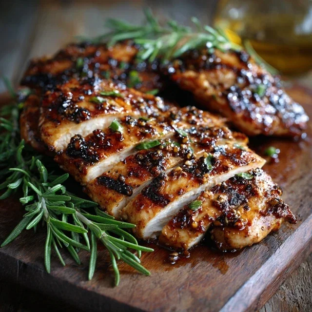 The BEST EVER Grilled Chicken Marinade