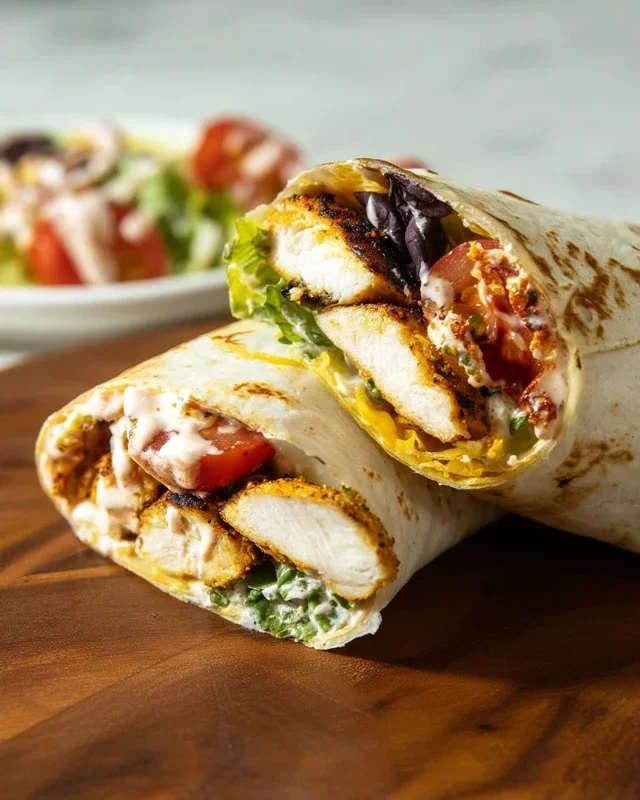 Chipotle Ranch Grilled Chicken Burrito