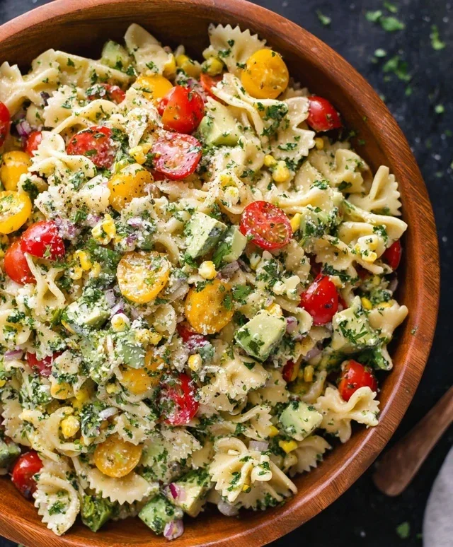 Cilantro Lime Pasta Salad