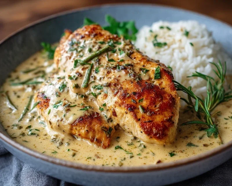 Creamy Garlic Chicken