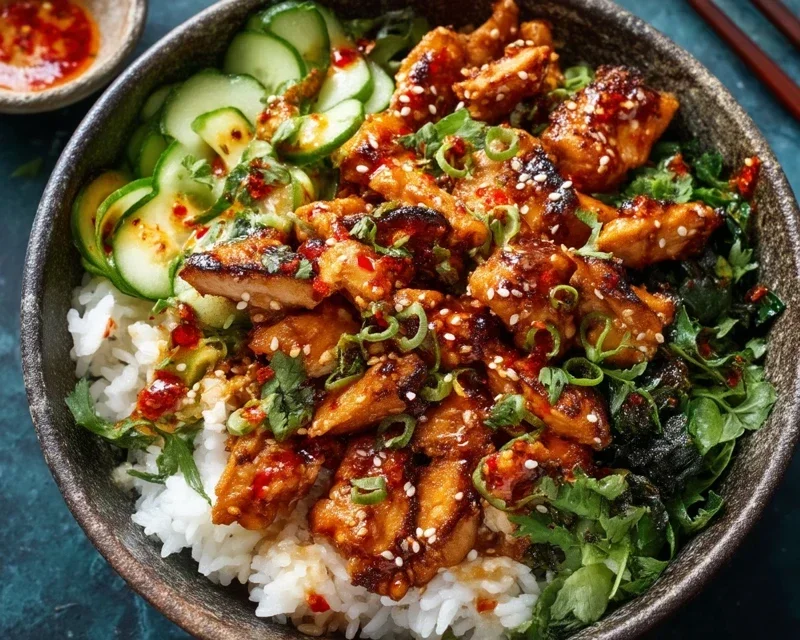 Sweet and Spicy Honey Pepper Chicken
