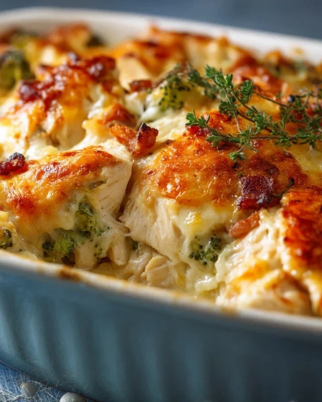 Easy Low Carb Chicken Casserole