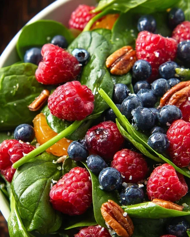 15-Minute Strawberry Spinach Salad