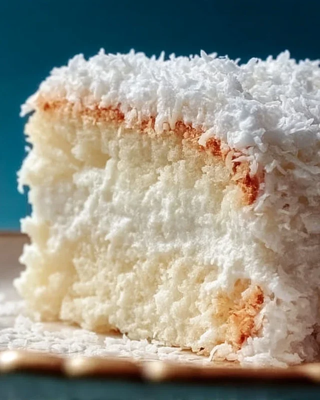Sticky Coconut Cake