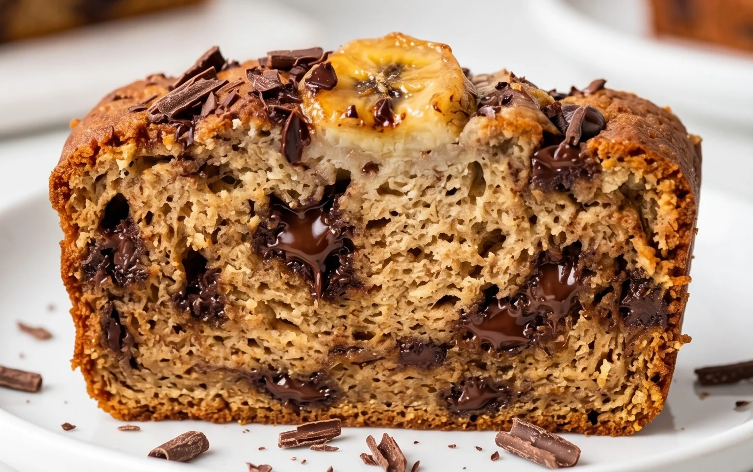 Easy Chocolate Chip Banana Bread