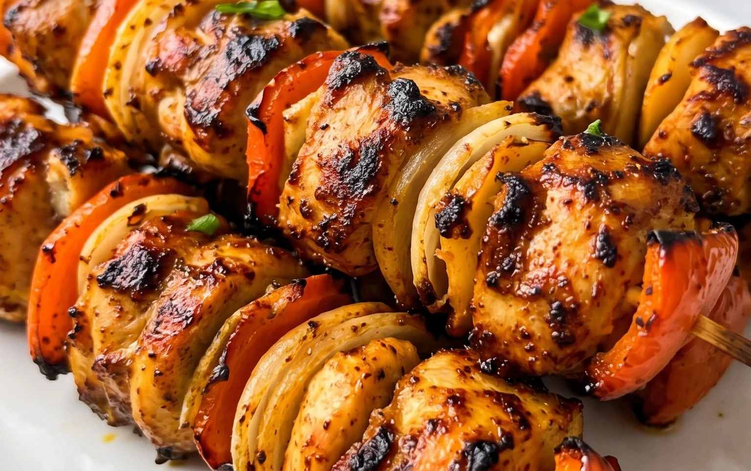 Air Fryer Chicken Skewers (VIDEO)