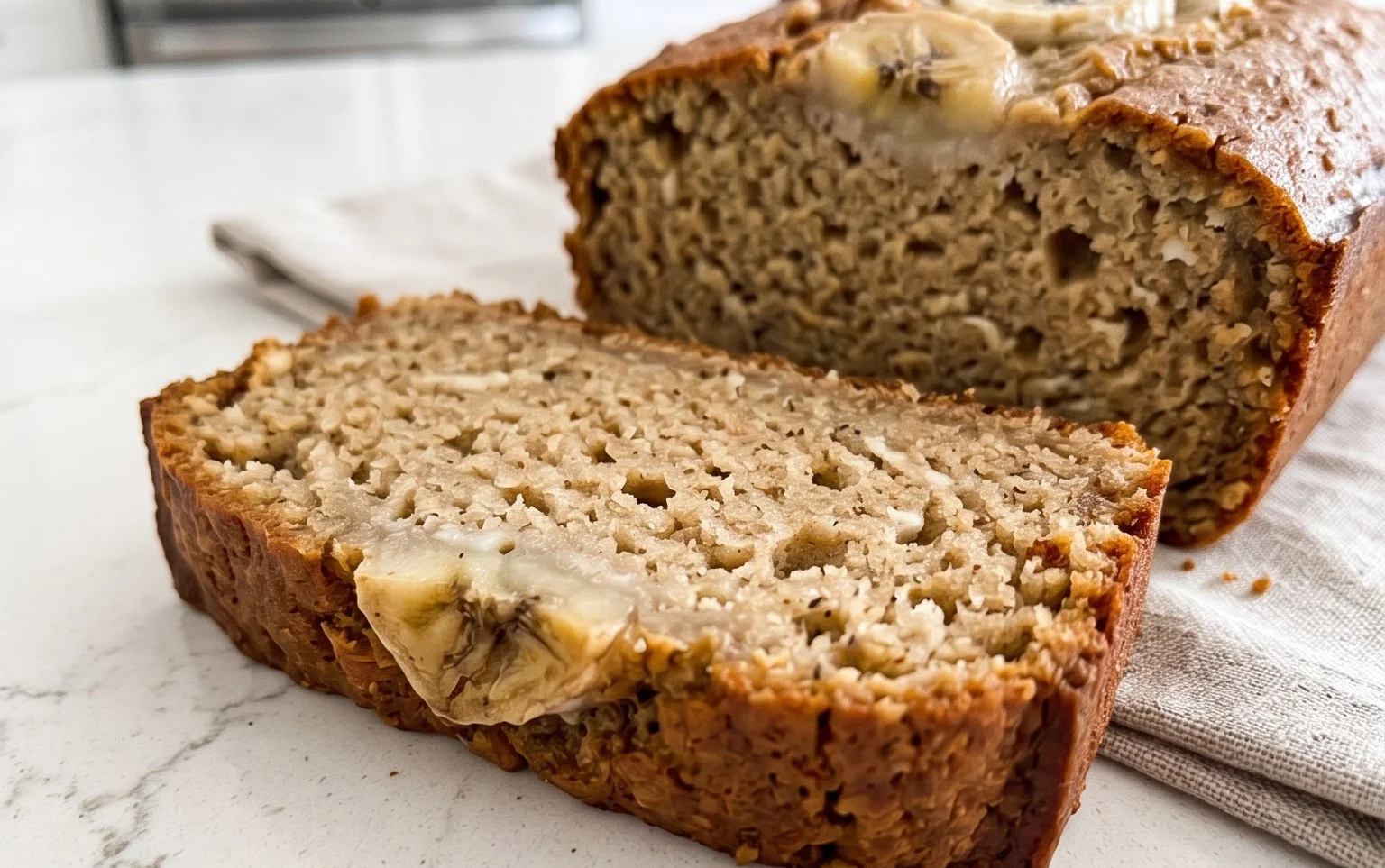 Cottage Cheese Banana Bread