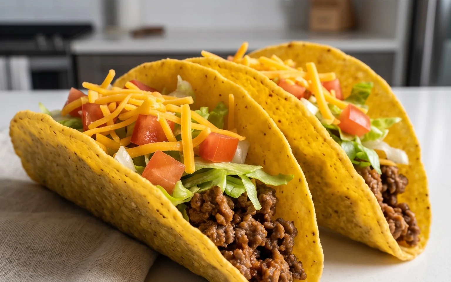 Crispy Ground Beef Tacos