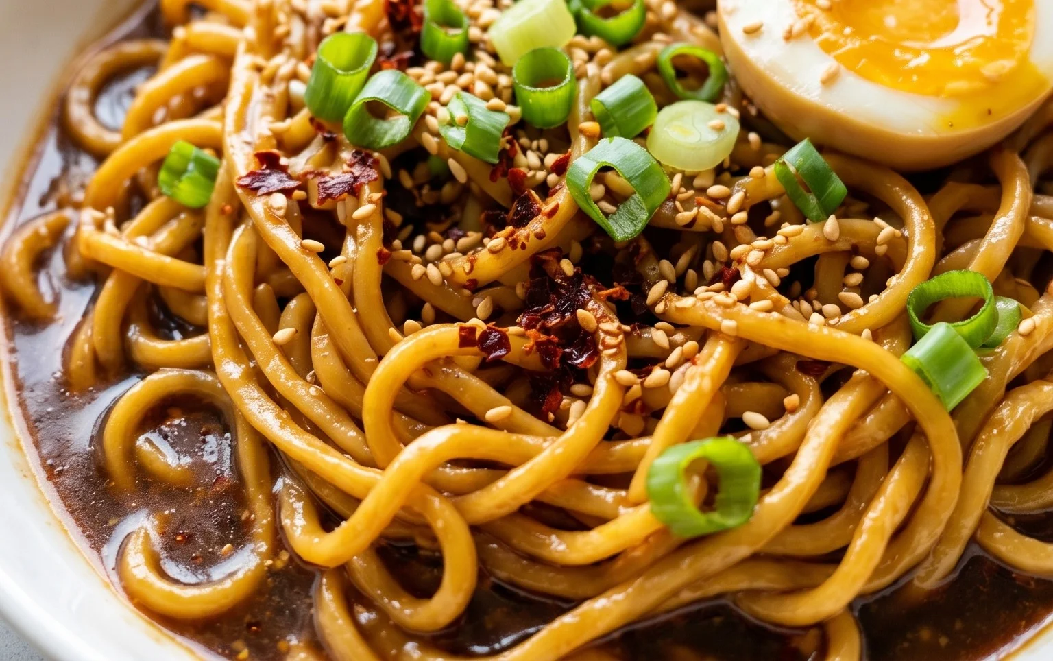 Easy Saucy Ramen Noodles