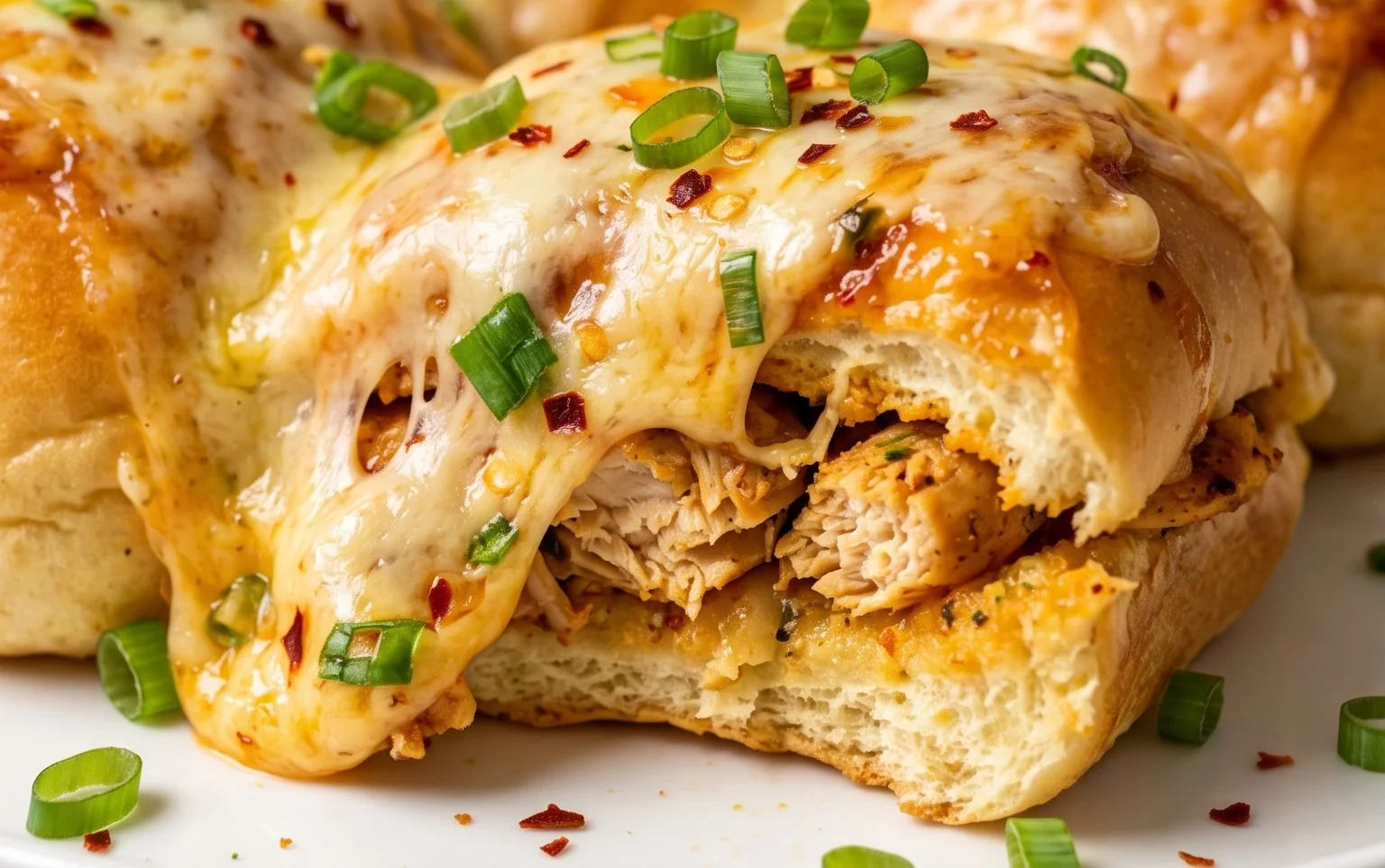 Cheesy Dynamite Chicken Buns