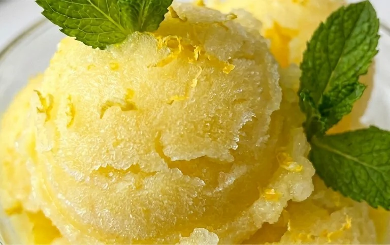 Lemon Sorbet