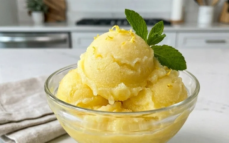 Lemon Sorbet