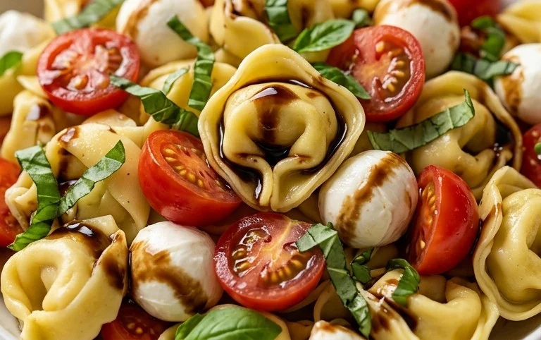 Tortellini Caprese Salad
