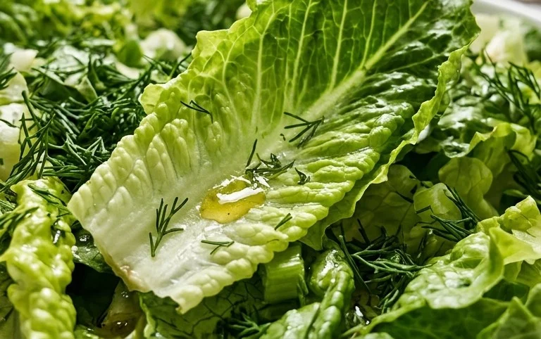 Maroulosalata (Greek Lettuce Salad)