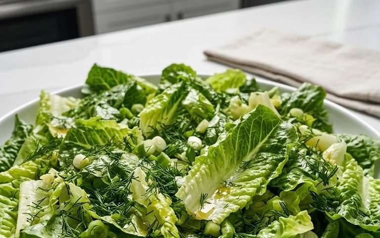 Maroulosalata (Greek Lettuce Salad)