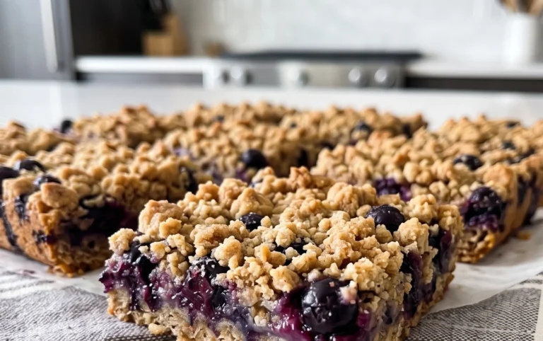 Blueberry Oatmeal Bars