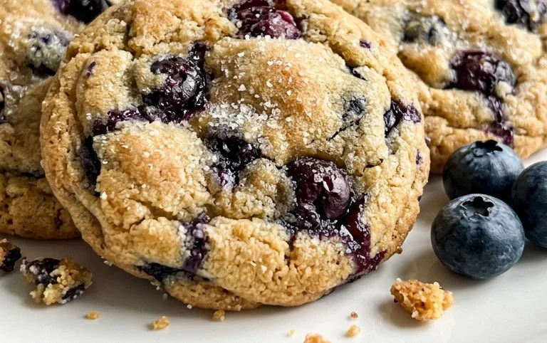 Best Ever Blueberry Cookies