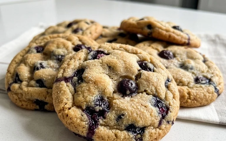 Best Ever Blueberry Cookies