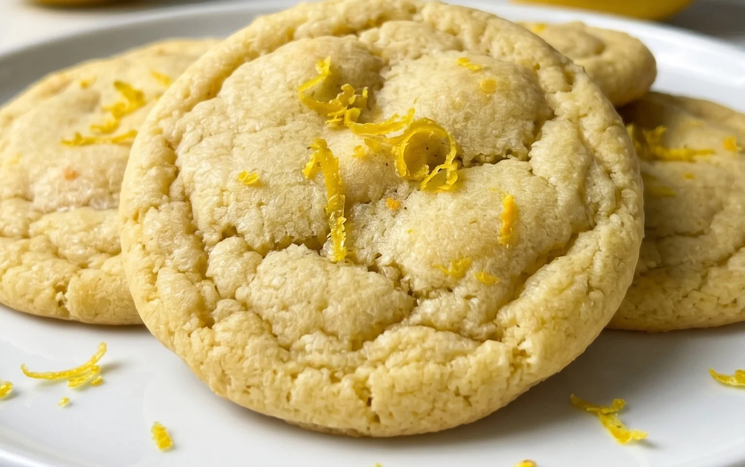 Soft & Chewy Lemon Cookies