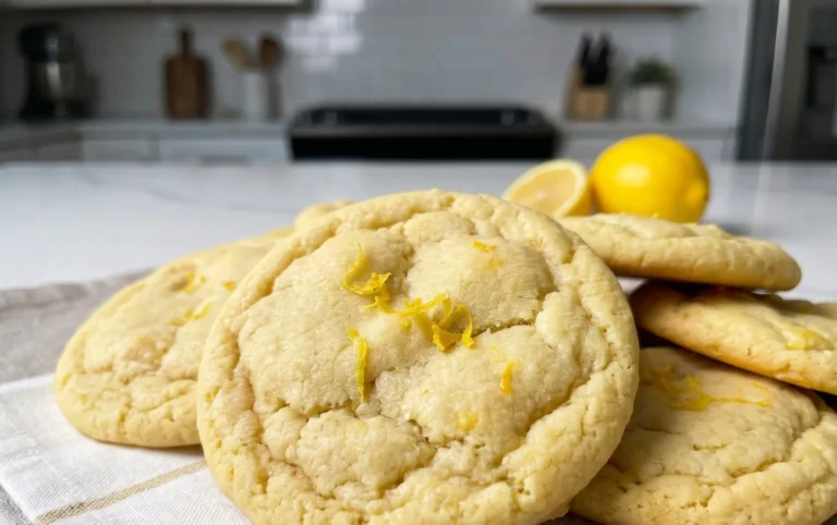 Soft & Chewy Lemon Cookies