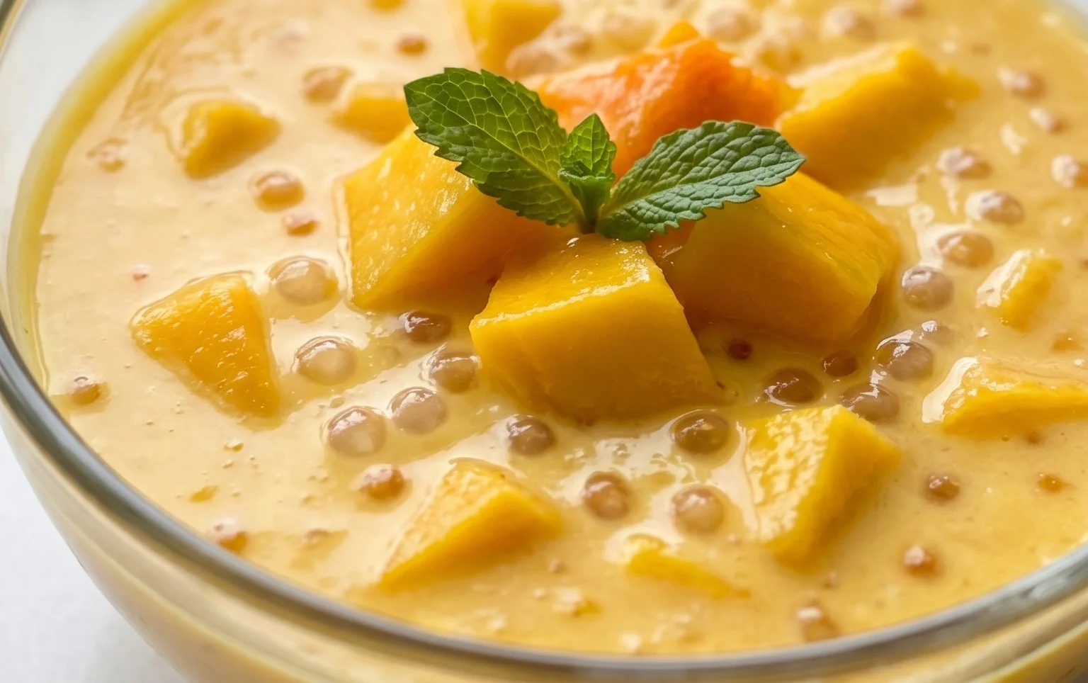 Creamy Mango Sago