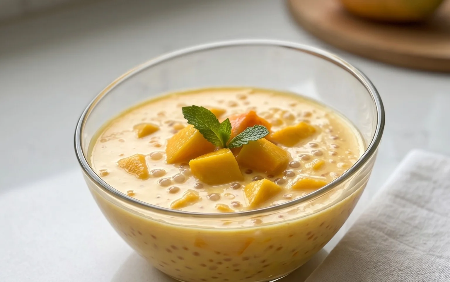 Creamy Mango Sago